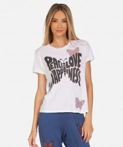 Lauren Moshi Edda Crystal Love Butterfly Crystal Collection