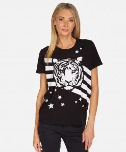 Lauren Moshi NEW Edda Tiger Stars & Stripes