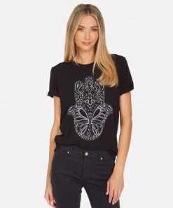 Lauren Moshi Edda Butterfly Hamsa NEW