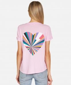 Lauren Moshi Edda Rays Of Love Short Sleeve
