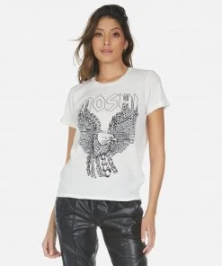 Lauren Moshi Short Sleeve Edda Moshi Eagle
