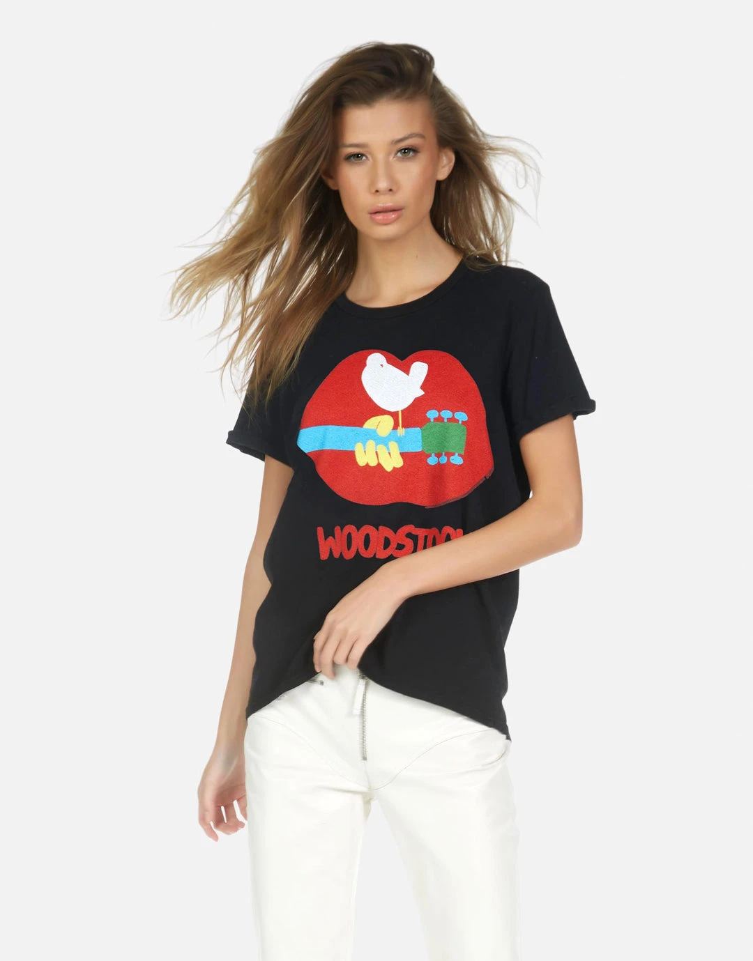 Lauren Moshi X Edda X Woodstock Lip Short Sleeve