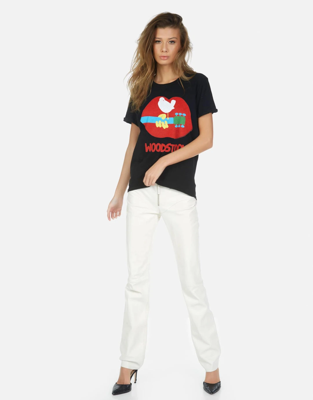 Lauren Moshi X Edda X Woodstock Lip Short Sleeve