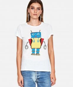 Lauren Moshi Short Sleeve Edda Fashion Robot