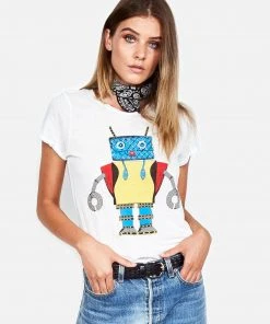 Lauren Moshi Short Sleeve Edda Fashion Robot