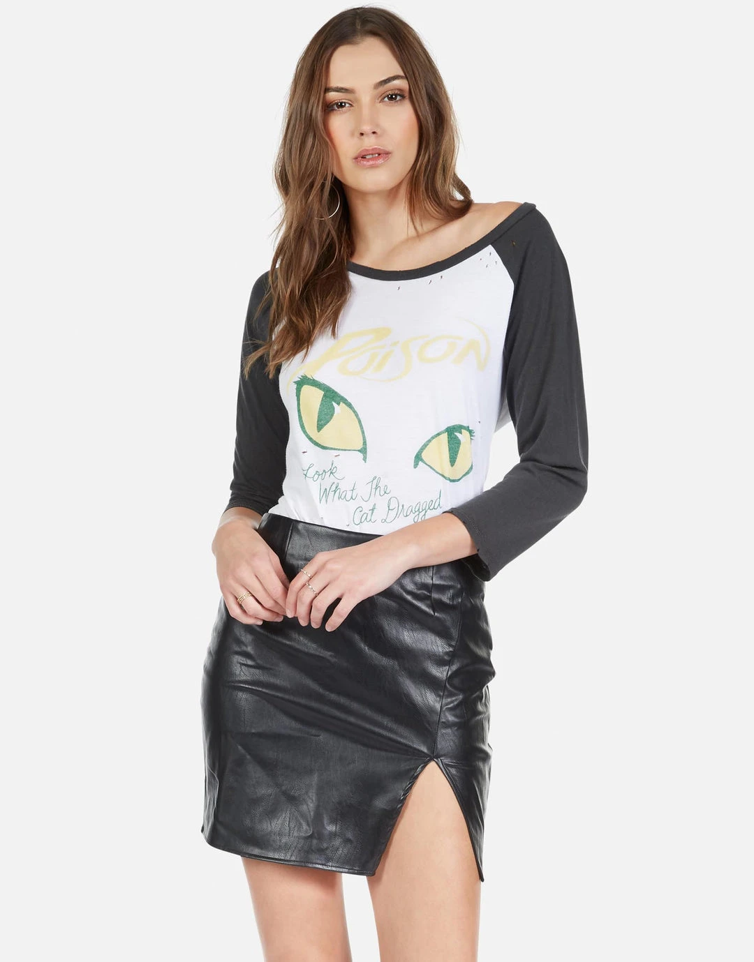 Lauren Moshi X Poison Maglan Poison Short Sleeve