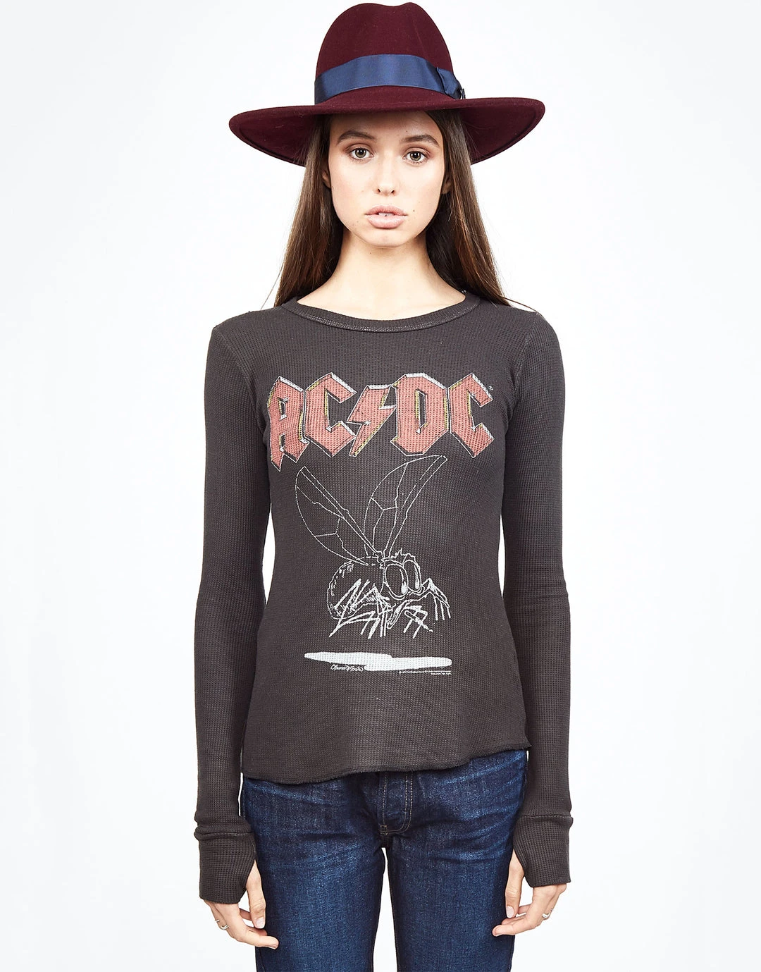 Lauren Moshi Mckinley AC/DC Bug Long Sleeve