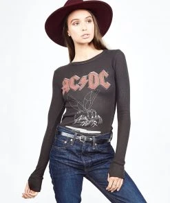 Lauren Moshi Mckinley AC/DC Bug Long Sleeve