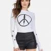 Lauren Moshi Long Sleeve Mckinley Peace Lightning Star