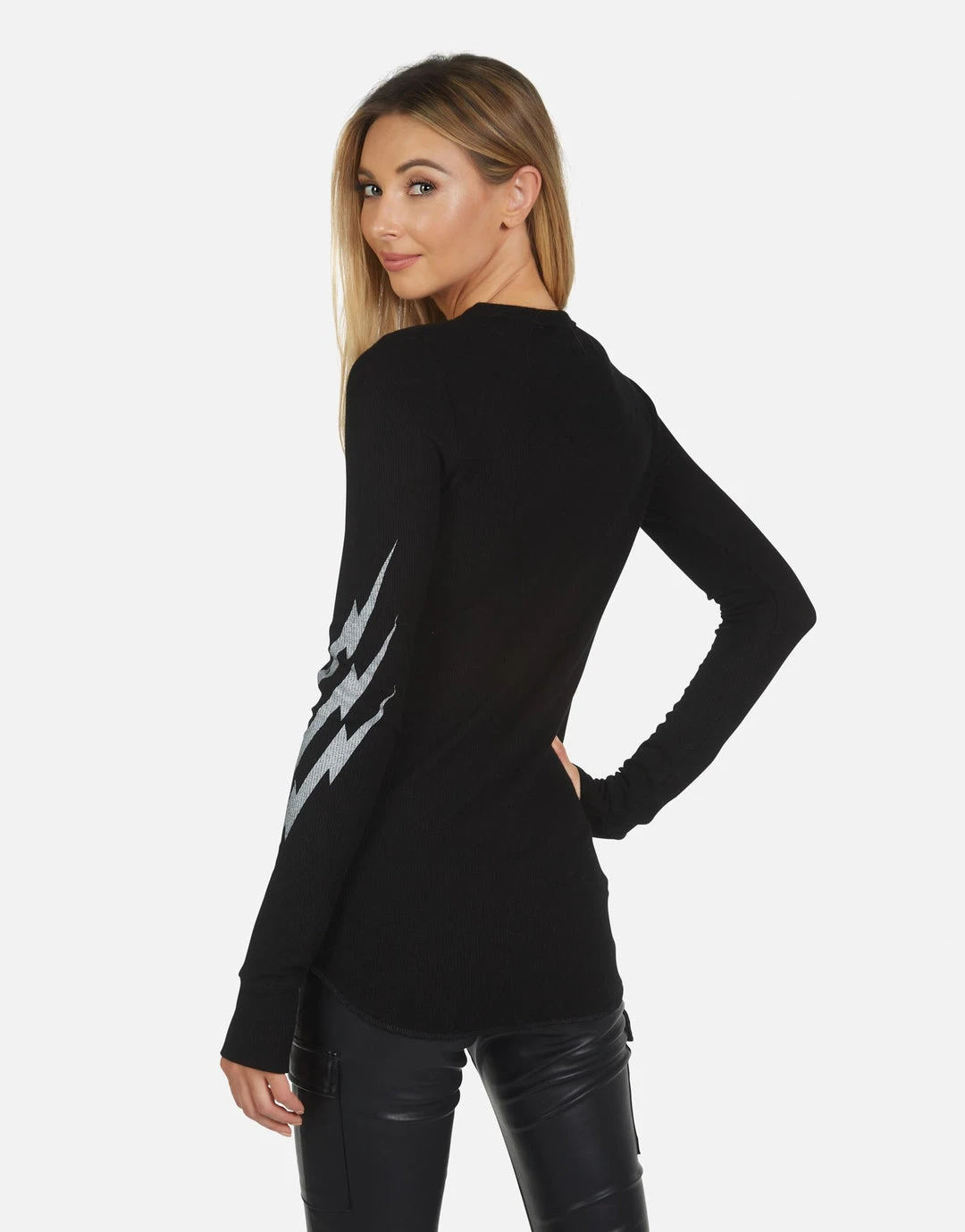 Lauren Moshi Long Sleeve McKinley Elephant Elements