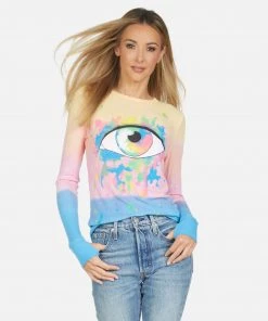 Lauren Moshi McKinley Watercolor Eye Long Sleeve