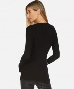 Lauren Moshi Mckinley Chain Evil Eye Long Sleeve