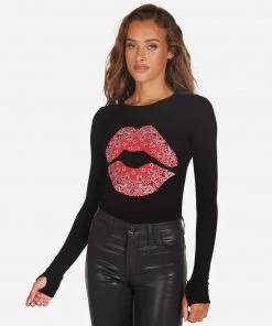 Lauren Moshi Lips Like Sugar Mckinley Bandana Lip