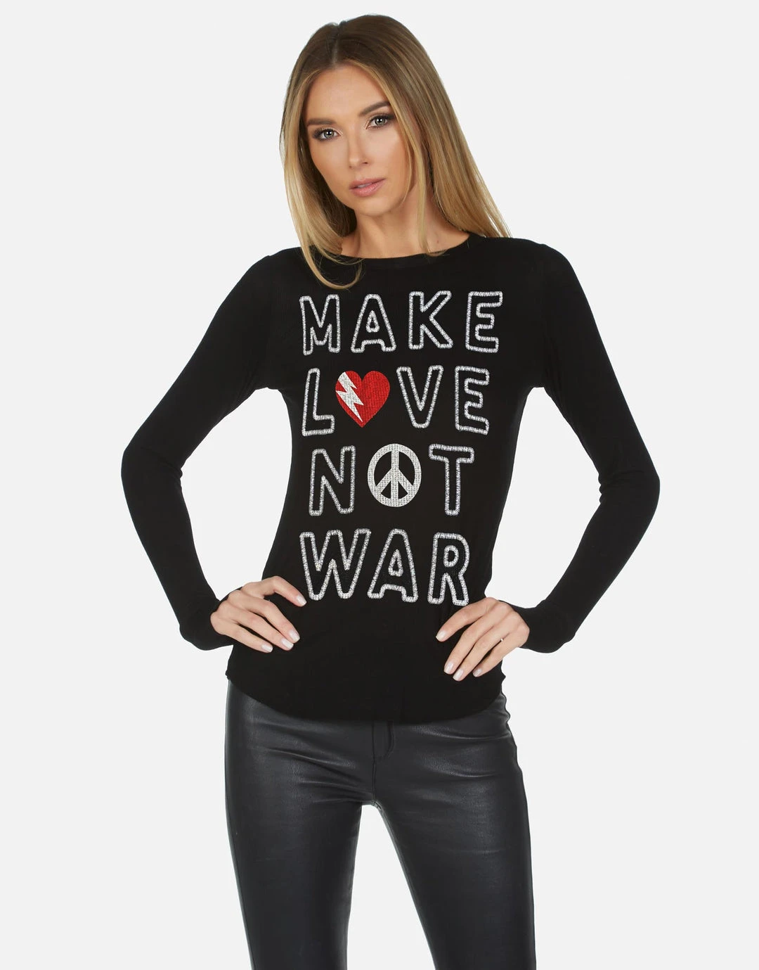 Lauren Moshi X McKinley X Make Love Not War Long Sleeve