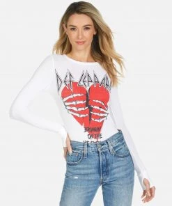 Lauren Moshi X Long Sleeve McKinley X Def Leppard Heartbreak