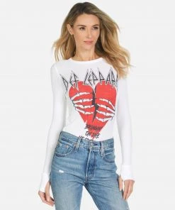 Lauren Moshi X Long Sleeve McKinley X Def Leppard Heartbreak