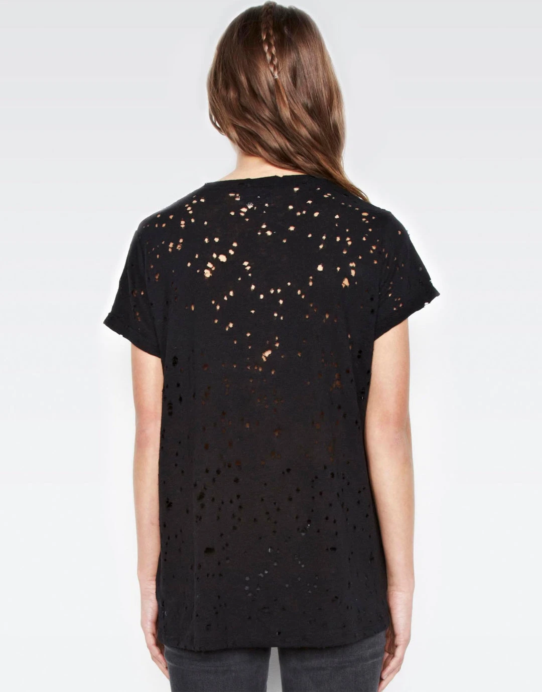 Lauren Moshi Short Sleeve Bess Star Eye Skull