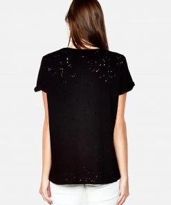 Lauren Moshi Bess Free Spirit Peace Short Sleeve