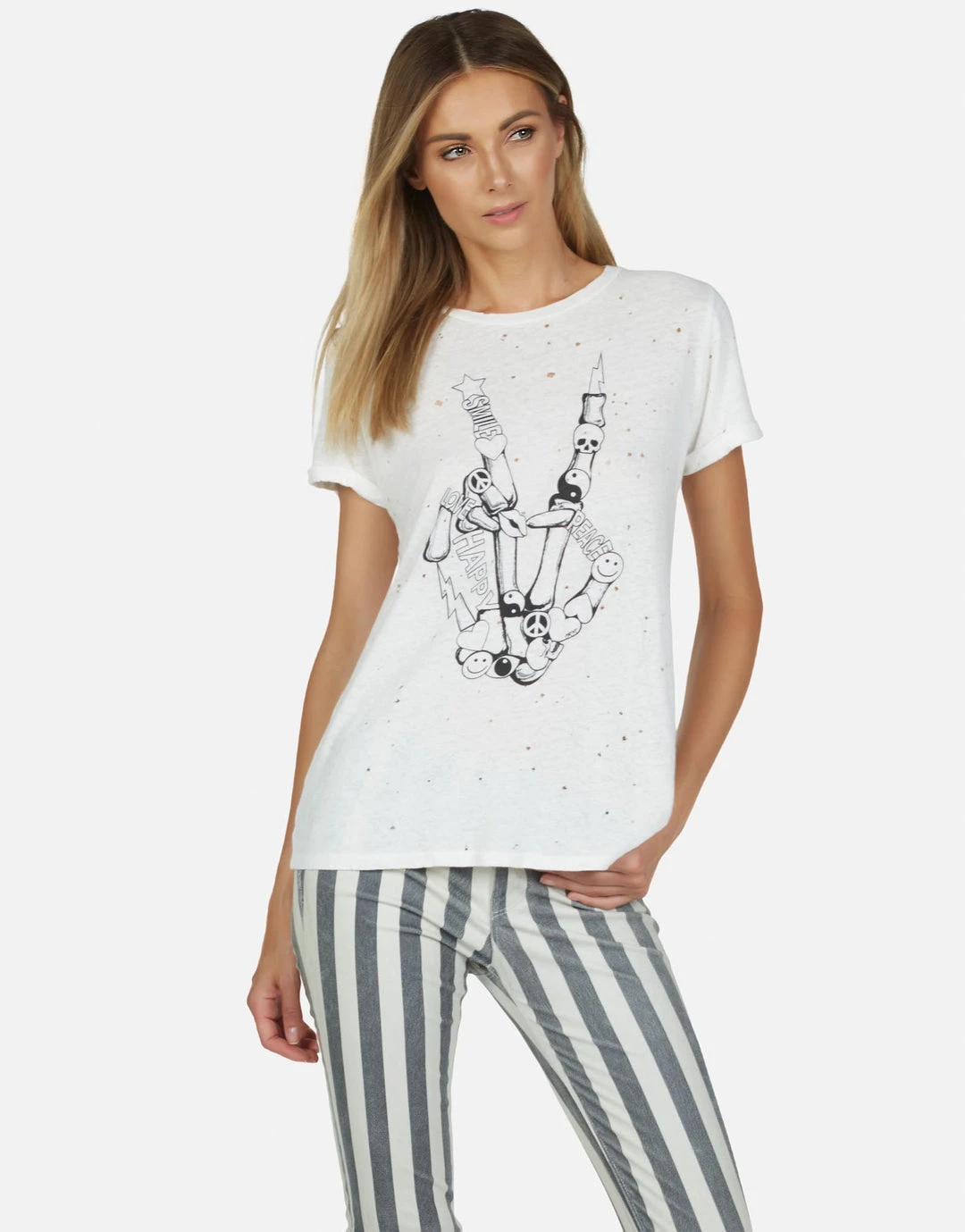 Lauren Moshi LAST CALL Bess Skeleton Peace Elements