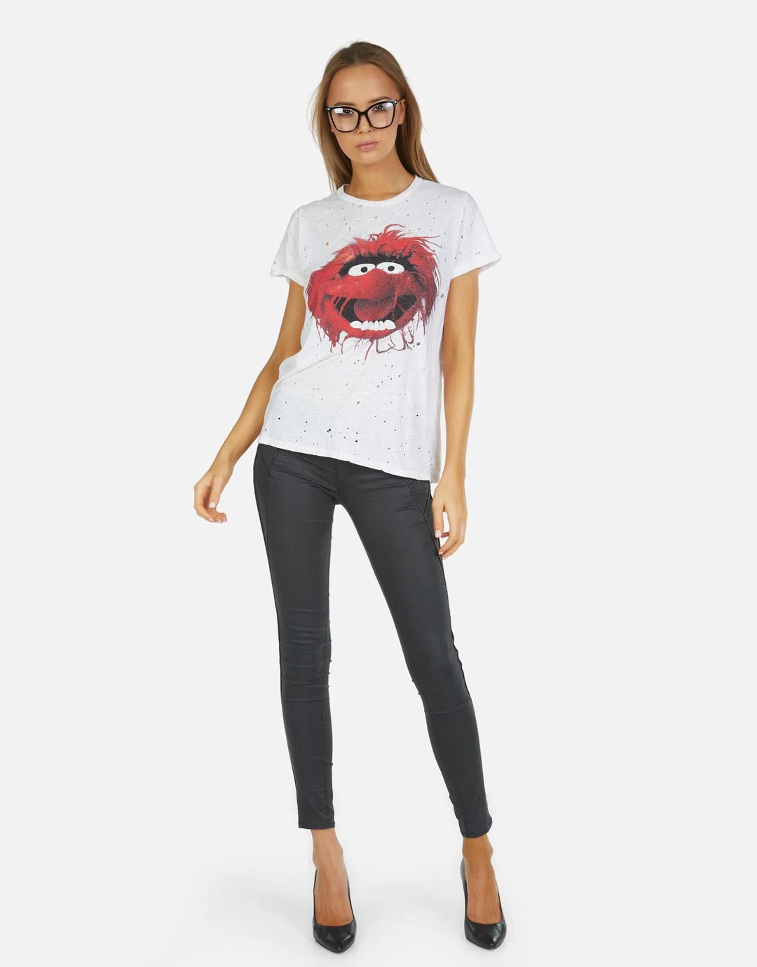 Lauren Moshi Short Sleeve Bess Animal