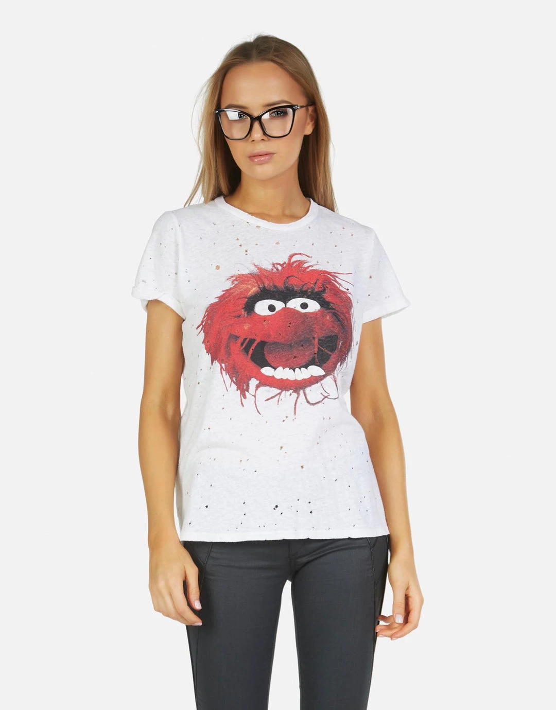 Lauren Moshi Short Sleeve Bess Animal