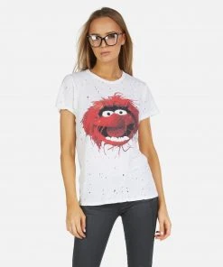 Lauren Moshi Short Sleeve Bess Animal