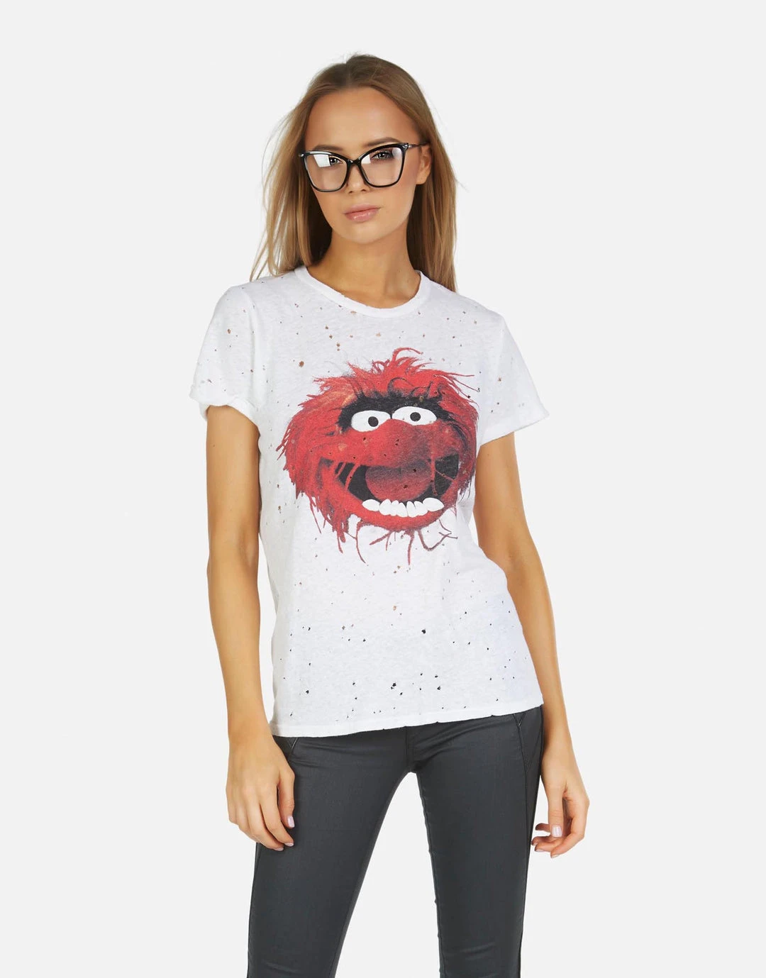 Lauren Moshi Short Sleeve Bess Animal