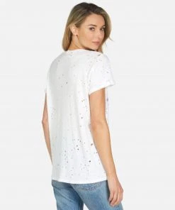 Lauren Moshi Bess Star Confetti Short Sleeve