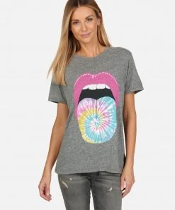 Lauren Moshi Capri Tie Dye Tongue