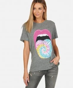 Lauren Moshi Capri Tie Dye Tongue