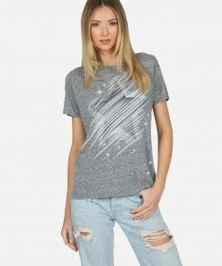 Lauren Moshi Capri Sparkle Star Short Sleeve