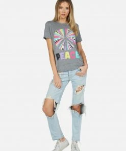 Lauren Moshi Capri Rainbow Ray Peace