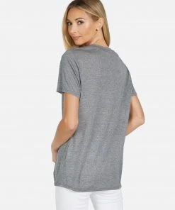 Lauren Moshi Short Sleeve Capri Electric Skull