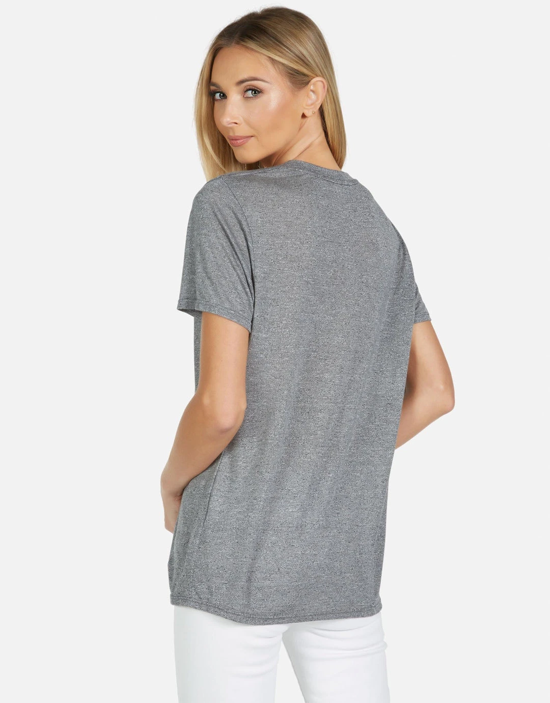 Lauren Moshi Short Sleeve Capri Electric Skull