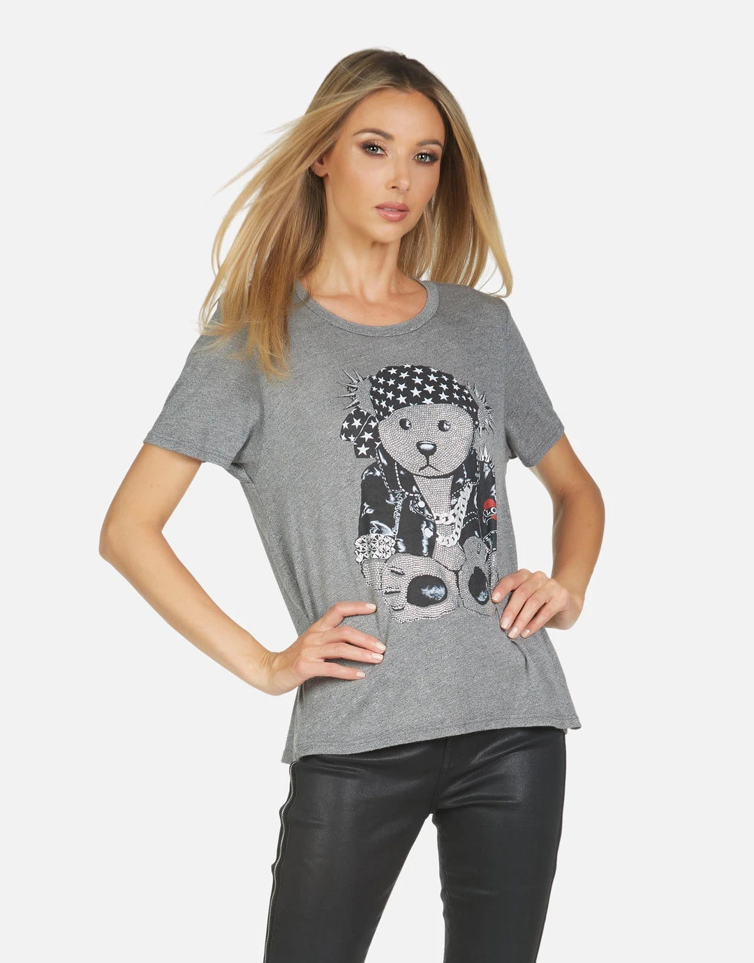 Lauren Moshi Capri Crystal Rocker Teddy