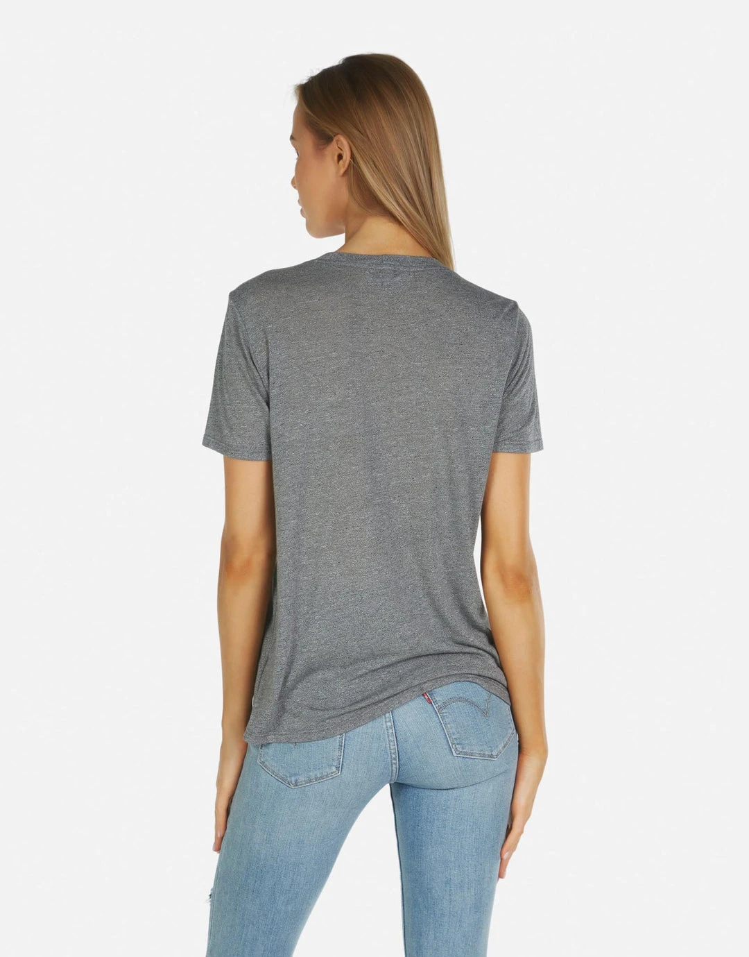 Lauren Moshi Short Sleeve Capri Love Peace Happiness