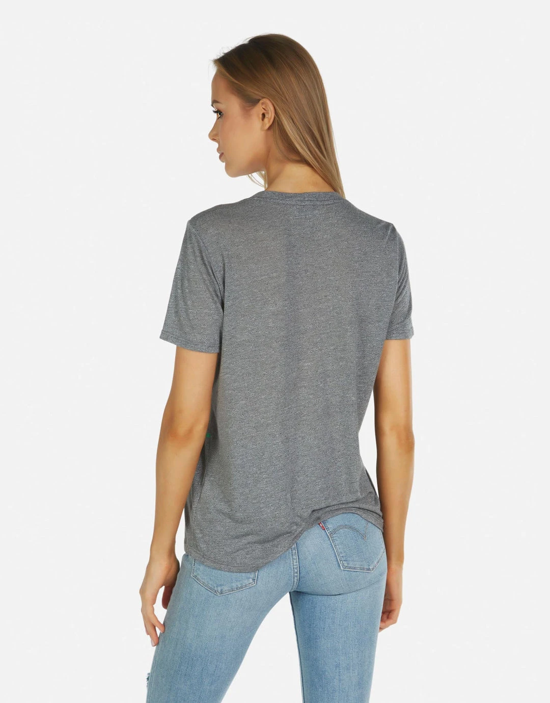 Lauren Moshi Short Sleeve Capri Love Peace Happiness