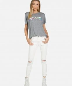 Lauren Moshi Capri Peace Arrow Short Sleeve