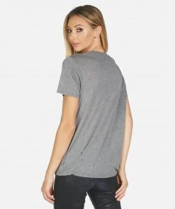 Lauren Moshi Capri Tiger Tongue Short Sleeve