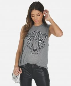 Lauren Moshi Kinzington Heart Leopard