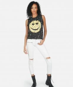 Lauren Moshi Collections Kinzington Text Happy Face