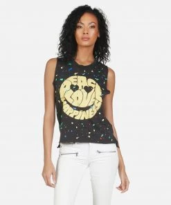 Lauren Moshi Collections Kinzington Text Happy Face