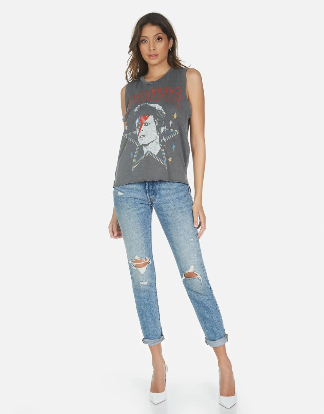 Lauren Moshi Kinzington Bowie 1973 Tour Tanks