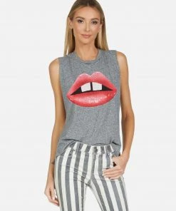 Lauren Moshi Tanks Kinzington Gap Tooth