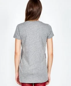 Lauren Moshi Short Sleeve Emmalyn Pierced Biting Lip