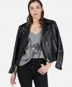 Lauren Moshi X Exclusive X Rock Hand Short Sleeve