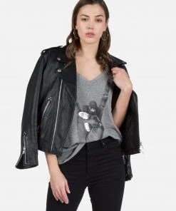 Lauren Moshi X Exclusive X Rock Hand Short Sleeve