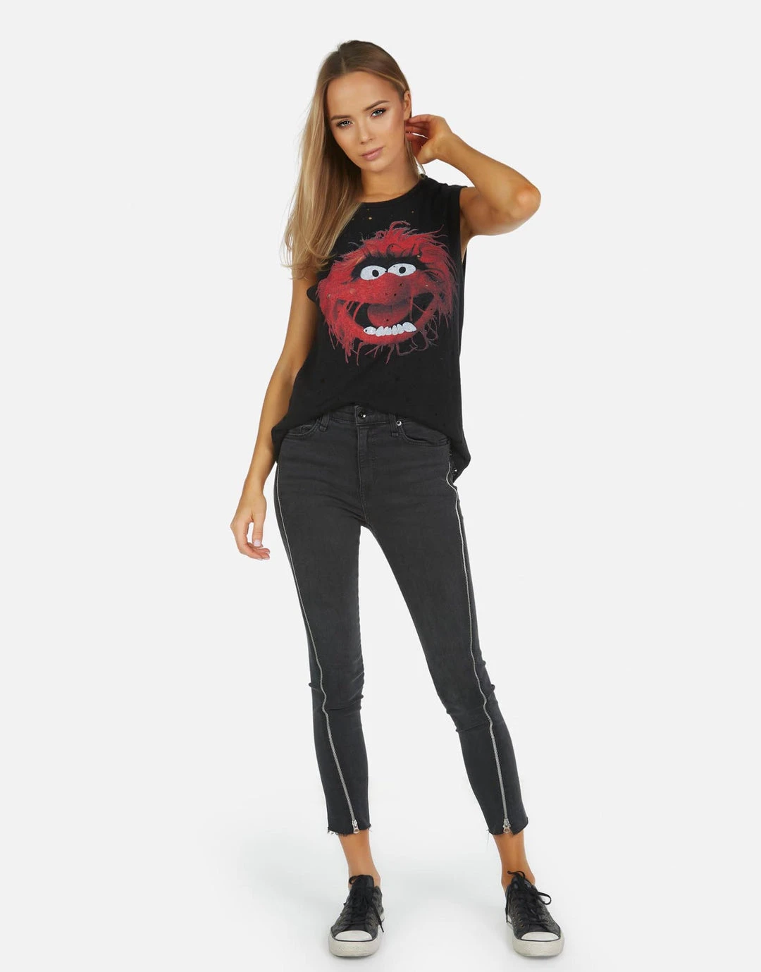 Lauren Moshi Tops Kel Animal