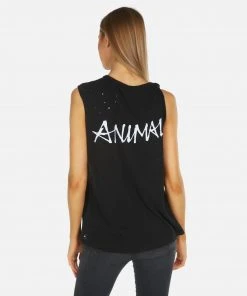 Lauren Moshi Tops Kel Animal