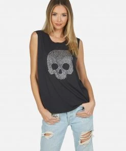Lauren Moshi Kel Nailhead Skull